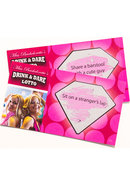 Miss Bachelorettes Drink And Dare Lotto Game (36 Cards Per...