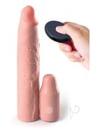 Fantasy X-tensions Elite Silicone Vibrating 9in Sleeve With...