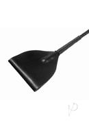 Master Series Mare Leather Riding Crop - Black
