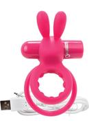 Charged Ohare Rechargeable Silicone Waterproof Rabbit Cock...