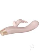 Golden Bunny Rechargeable Silicone Vibrator With Dual...