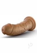 Dr. Skin Dildo With Suction Cup 8in - Caramel