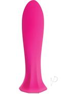 The Queen Rechargeable Silicone Vibrator - Pink