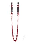 Ouch! Vice Nipple Clamps - Red