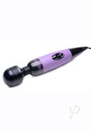 Frisky Playful Pleasure Plug In Wand Massager- Purple