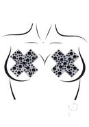 Leg Avenue X Factor Adhesive Nipple Jewel Stickers - O/s -...