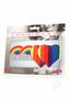 Peekaboo Pride Glitter Rainbows And Hearts Pasties - Rainbow