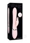 Adam And Eve Eve`s Thrusting Rabbit With Orgasmic Beads Rechargeable Silicone Vibrator - Pink
